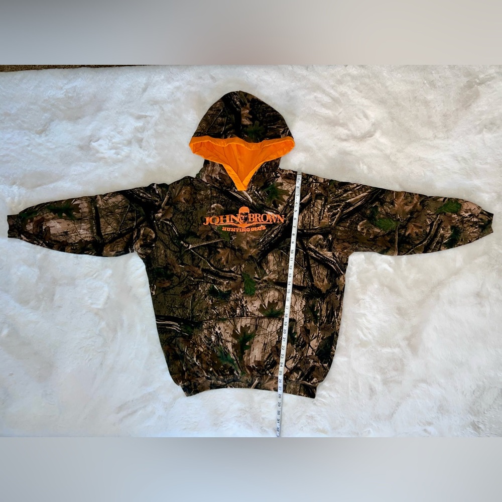 NWT! Hasan Piker hasanabi Ideologie John Brown Hunting Club Camo Hoodie - Picture 4 of 6
